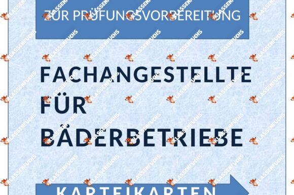 Fachangestellte für Bäderbetriebe Aufgaben Prüfungsvorbereitung